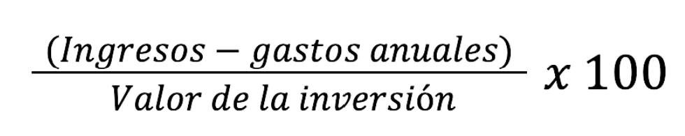 rentabilidad neta alquiler